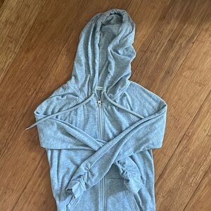 CalvinKlein lightweight gray hoodie